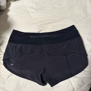 lululemon athletica Women's Black Athletic Shorts